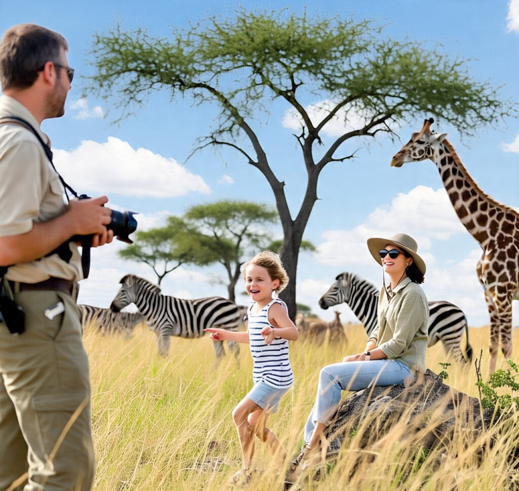 family safari trip